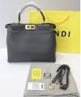Сумка Fendi Peekaboo Large Grey